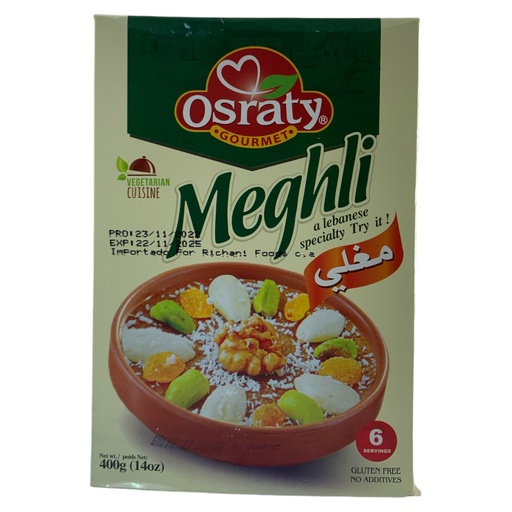 [K2198] MEGHLI 400GR OSRATY