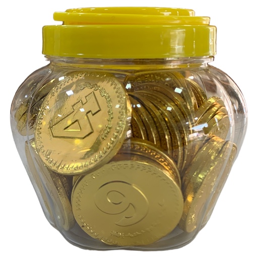 [K1638] MONEDAS DE CHOCOLATE X UND