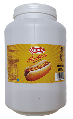 [K1658] MOSTAZA ERIKA 3.800 KG