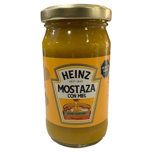 [K1665] MOSTAZA MIEL HEINZ 200 GR