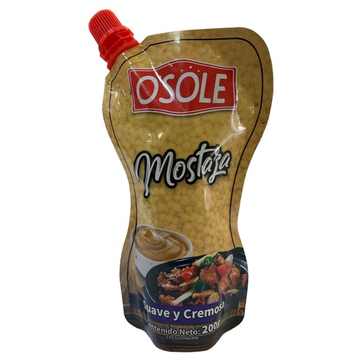 [K1666] MOSTAZA OSOLE 200 GR