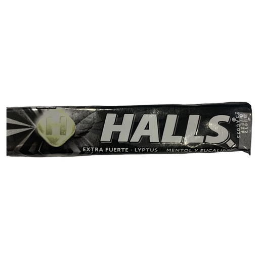 [K1678] HALLS MENTA FUERTE 24.75GR