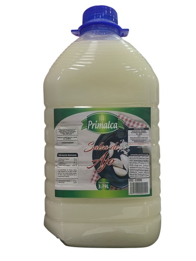 [K1680] SALSA DE AJO GALON 3.79 LT (PRIMALCA)