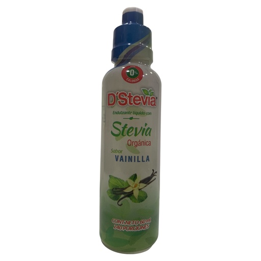 [K1757] STEVIA LIQUIDA D´STEVIA VAINILLA 60ML