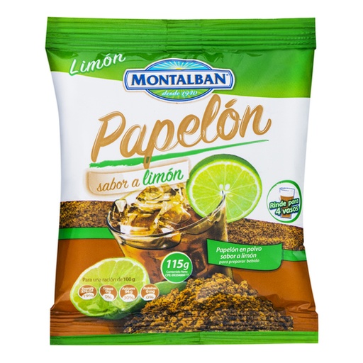 [K1811] PAPELON SABOR A LIMON 115 GR