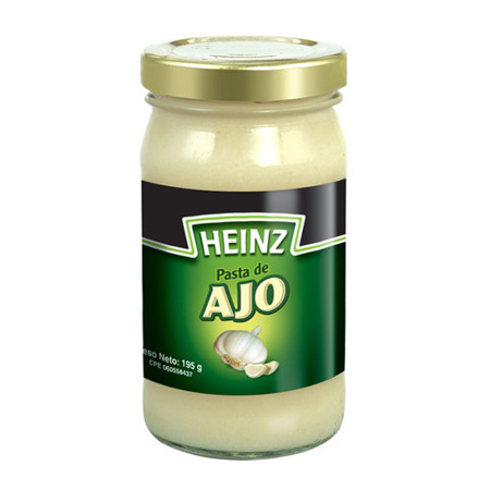 [K1825] PASTA DE AJO HEINZ 195 GR