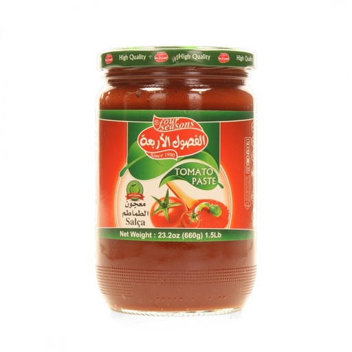 [K2575] PASTA DE TOMATE FOUR SEASON 660GR