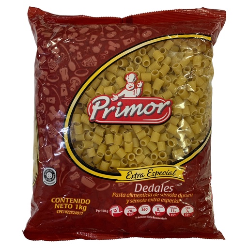 [K1855] PASTA PRIMOR DEDALES EXTRA ESPECIAL 1 KG