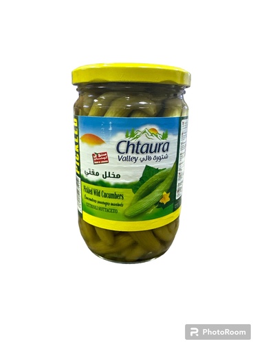 [K1895] PICKLED WILD CUCUMBERS CHTAURA VALLEY 660 GR