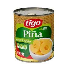 [K2579] PIÑA EN ALMIBAR TIGO 830 GR