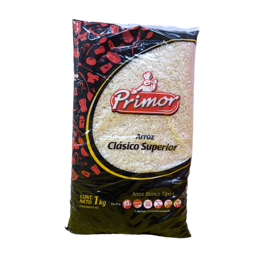 [K1932] PRIMOR ARROZ CLASICO 1 KG