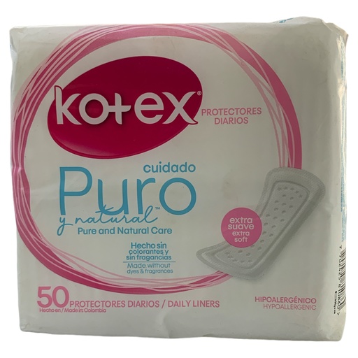 [K1944] PROTECTORES KOTEX 50 UND