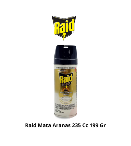 [K1974] RAID MAX MATA CUCARACHAS Y CHIRIPAS 199 GR