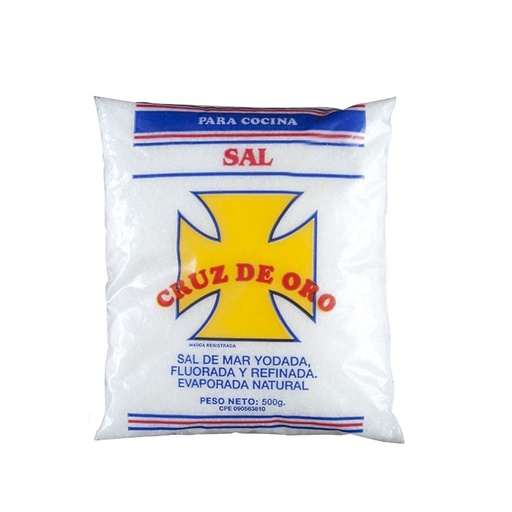 [K2018] SAL CRUZ DE ORO 500GR