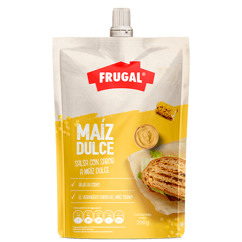 [K2052] SALSA DE MAIZ DULCE FRUGAL 360GR