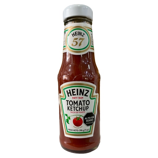 [K2066] SALSA DE TOMATE HEINZ 198 GR