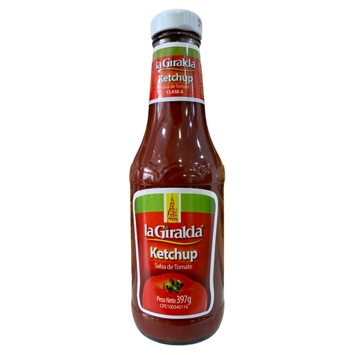 [K2070] SALSA DE TOMATE KETCHUP LA GIRALDA 397GR