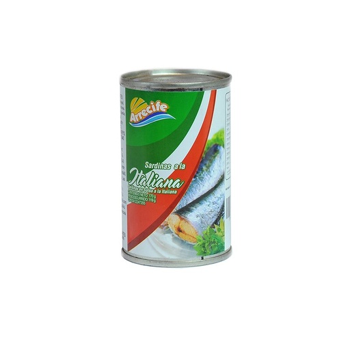 [K2101] SARDINAS ARRECIFE A LA ITALIANA 170 GR