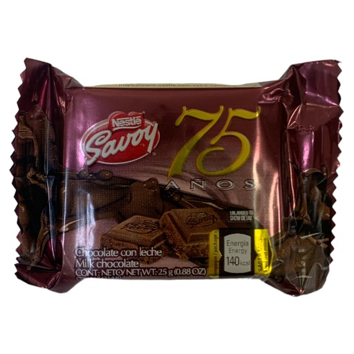 [K2109] SAVOY CHOCOLATE CON LECHE 75 AÑOS
