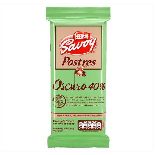 [K2111] SAVOY POSTRE OSCURO 40%