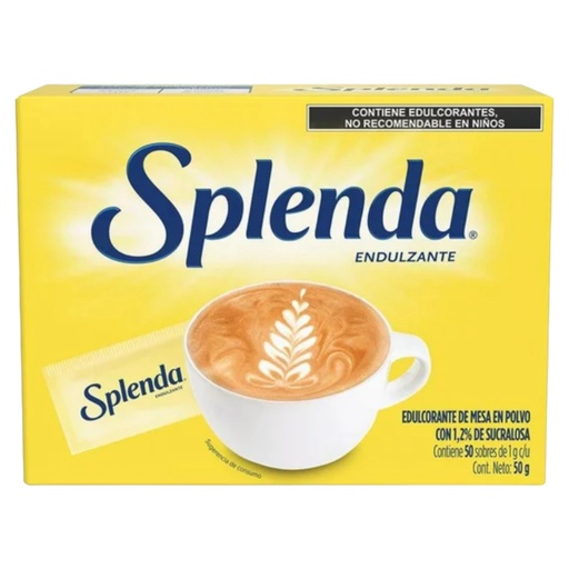 [K2231] SPLENDA  50 SOBRES