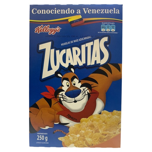 [K2304] ZUCARITAS KELLOGGS 250 GR