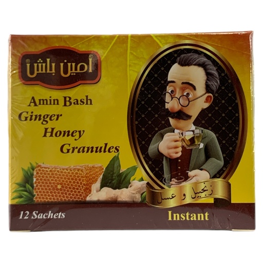 [K2308] TE AMIN BASH JENGIBRE Y MIEL 12 SOBRES