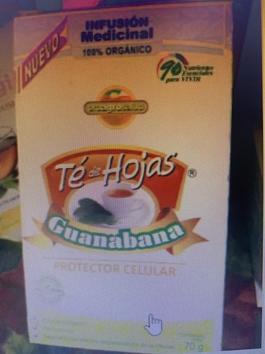 [K2310] TE DE HOJAS DE GUANABANA 70 GR