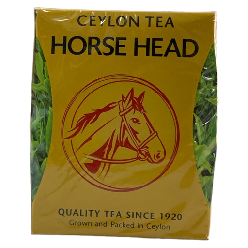 [K2592] TE NEGRO CEYLON TEA HORSE HEAD 140GR