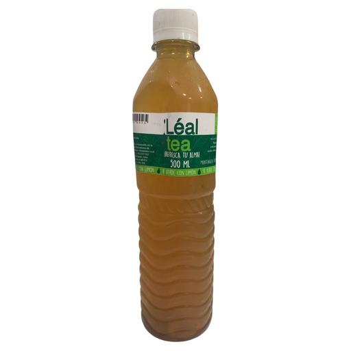 [K2329] TE VERDE CON LIMON LEAL TEA 500 ML