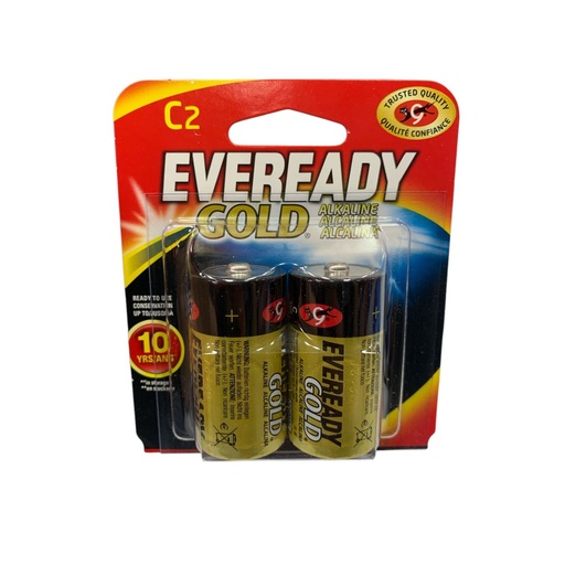[039800028884] BATERIA EVEREADY TIPO C BLIST DE 2