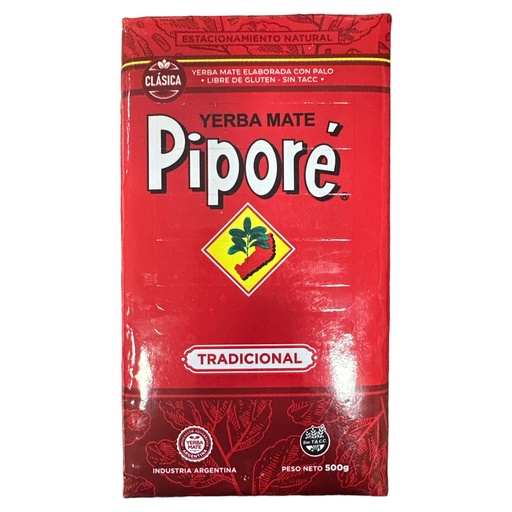 [K2476] YERBA MATE PIPORE 500G