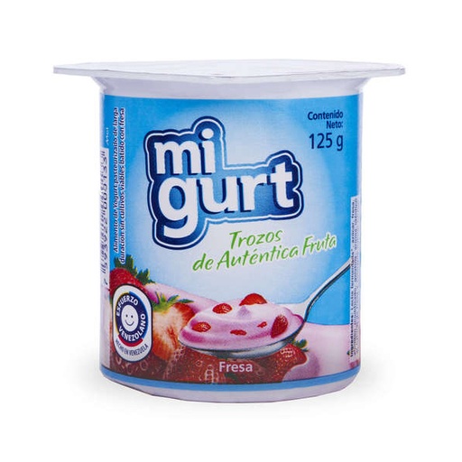 [K2491] YOGURT FRESA MIGURT 125GR
