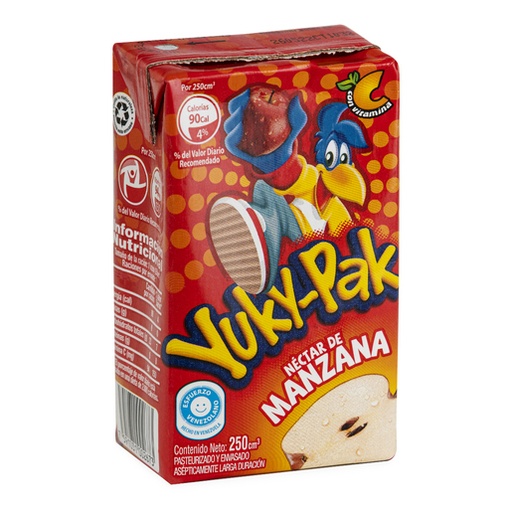YUKY-PAK NECTAR DE MANZANA 250CM