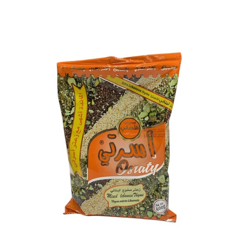 [K0403] ZAATAR OSRATY MIXED LIBANES 400GR