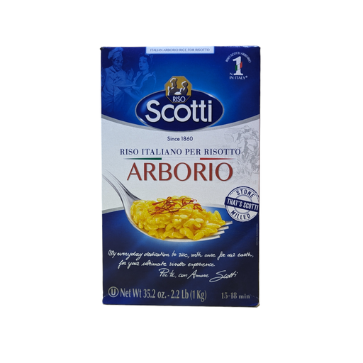 [8973620101] ARROZ ARBORIO RISOTTO MARCA SCOTTI 1 KG