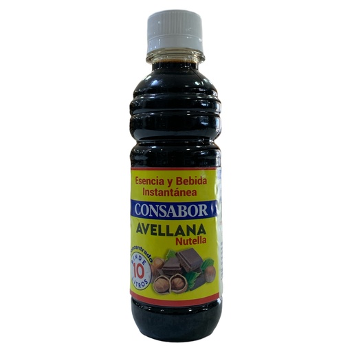 [K0170] ESENCIA Y BEBIDA CON SABOR AVELLANA 212 ML