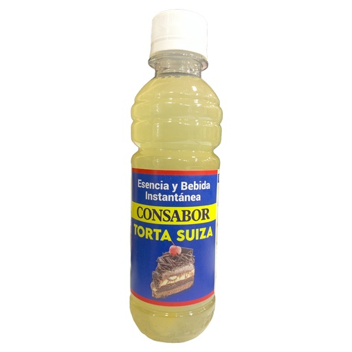 ESENCIA Y BEBIDA CON SABOR A TORTA SUIZA 212 ML