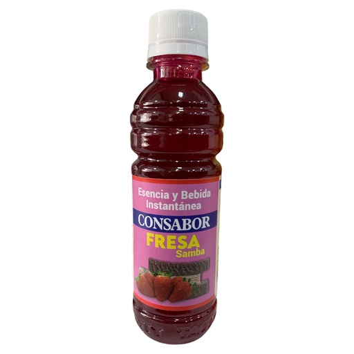 [K0161] ESENCIA CONSABOR A FRESA SAMBA 212 ML