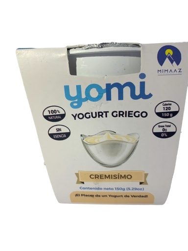 [K0320] YOGURT YOMI CREMISIMO 120G