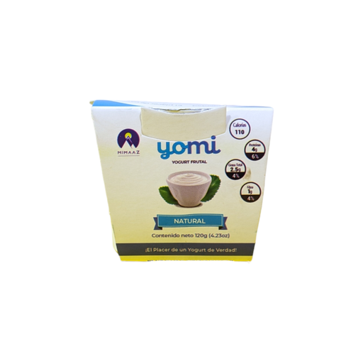 YOGURT YOMI NATURAL 120G