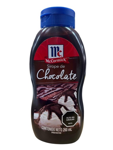 SIROPE DE CHOCOLATE 260ML