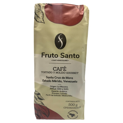 [K0360] CAFE FRUTO SANTO 500 GR