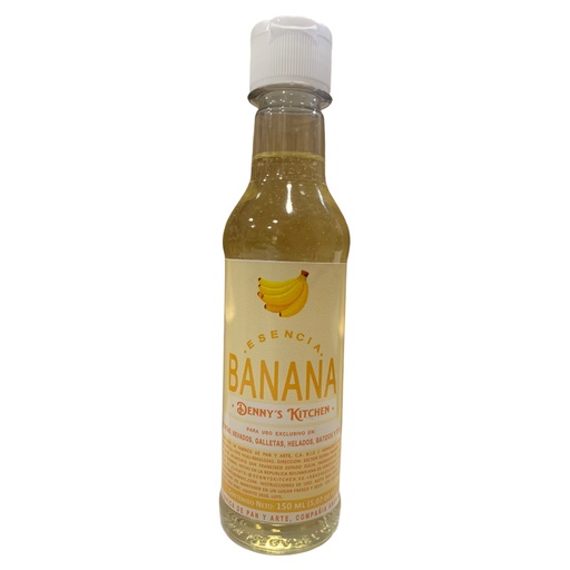 [K0185] ESENCIA DE BANANA DENNYS KITCHEN 150 ML