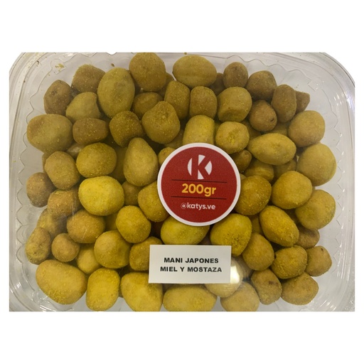 MANI JAPONES MIEL Y MOSTAZA X KG