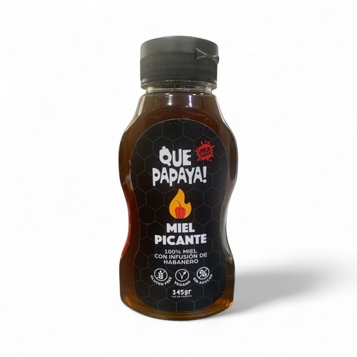 [K0312] QUE PAPAYA MIEL PICANTE 345ML