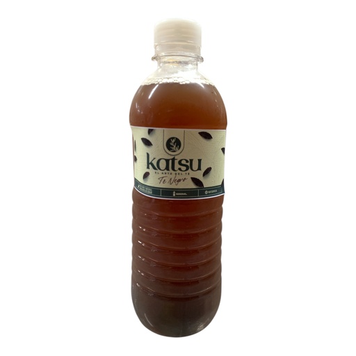 [K0346] TE NEGRO KATSU C/AZUCAR 500ML