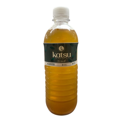 [K0348] TE VERDE KATSU C/AZUCAR 500ML