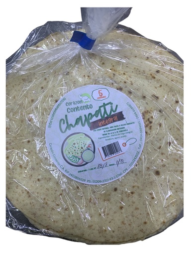 [K0812] TORTILLAS SALADAS CHAPATIS 5 UND
