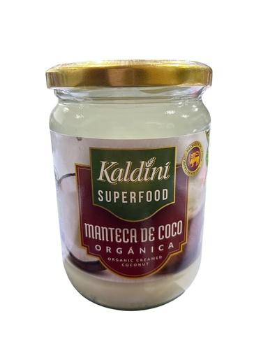 [K0832] MANTECA DE COCO ORGANICA KALDINI 500GR